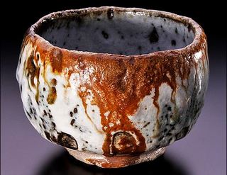 月形那比古 鬼志野 茶碗: 茶碗をお探しならココ ～伝統工芸品・美術品 